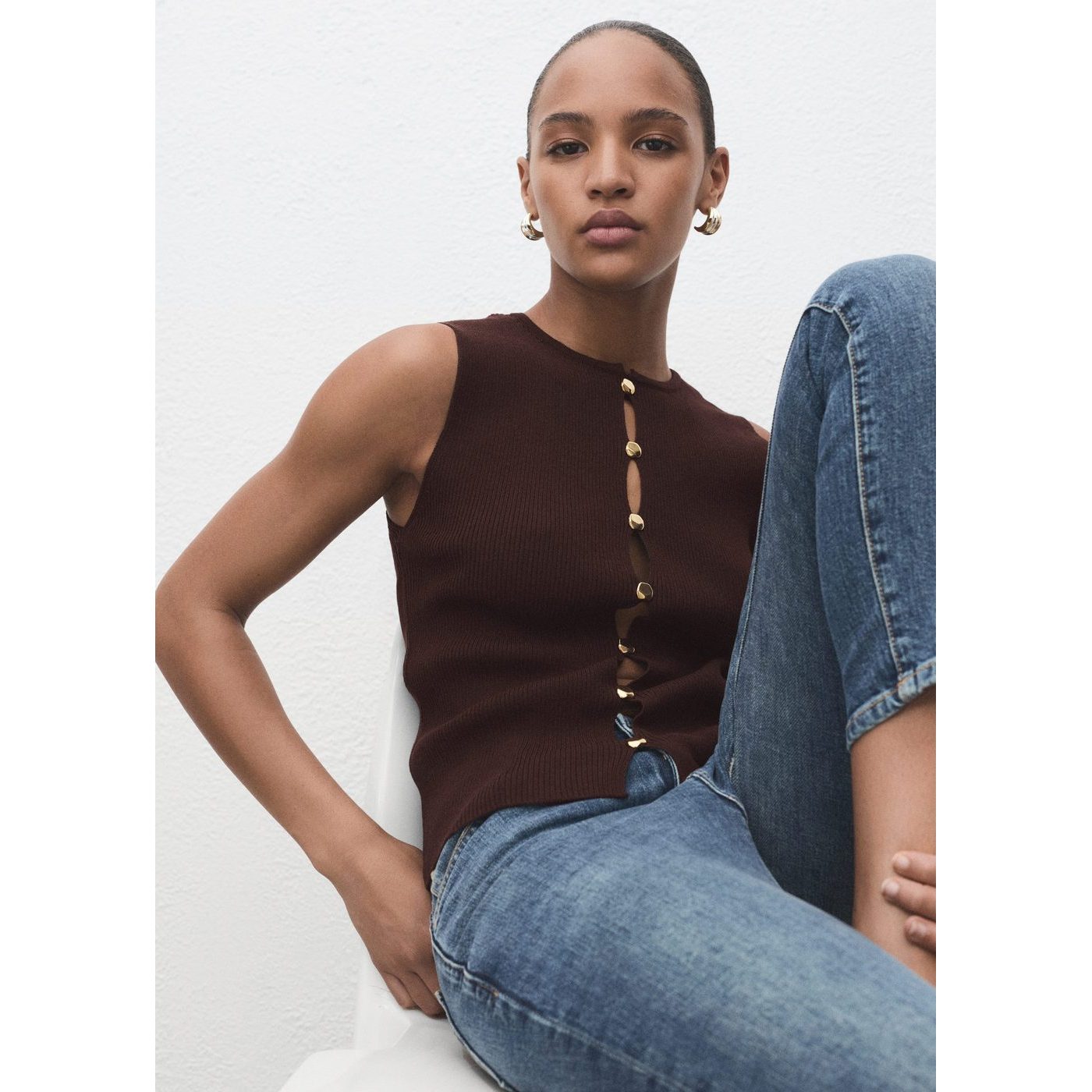 Waistcoat Mateo - Brown