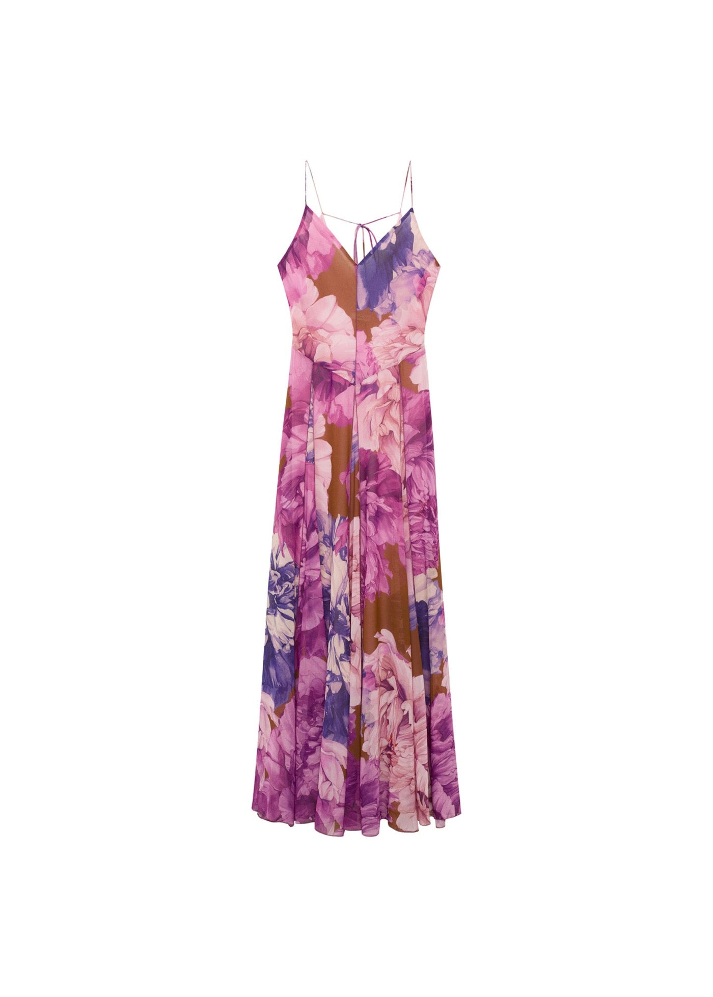 Robe Godets Fleurs