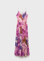 Robe Godets Fleurs