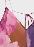 Robe Godets Fleurs