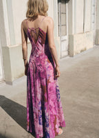 Robe Godets Fleurs
