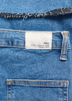 Jean Cargo Bleu Moyen - Fille