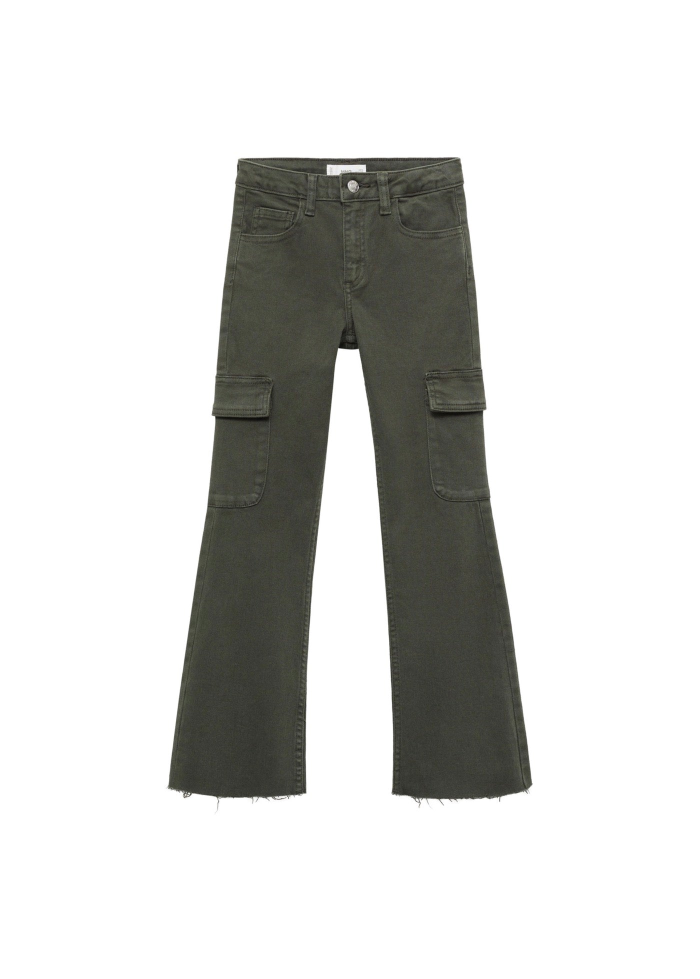 Jean Cargo Vert Forêt - Fille