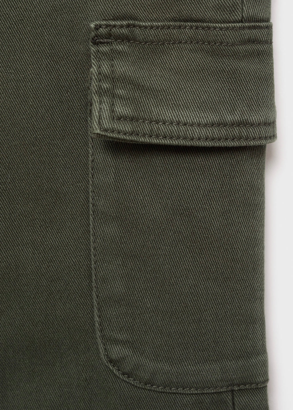Jean Cargo Vert Forêt - Fille