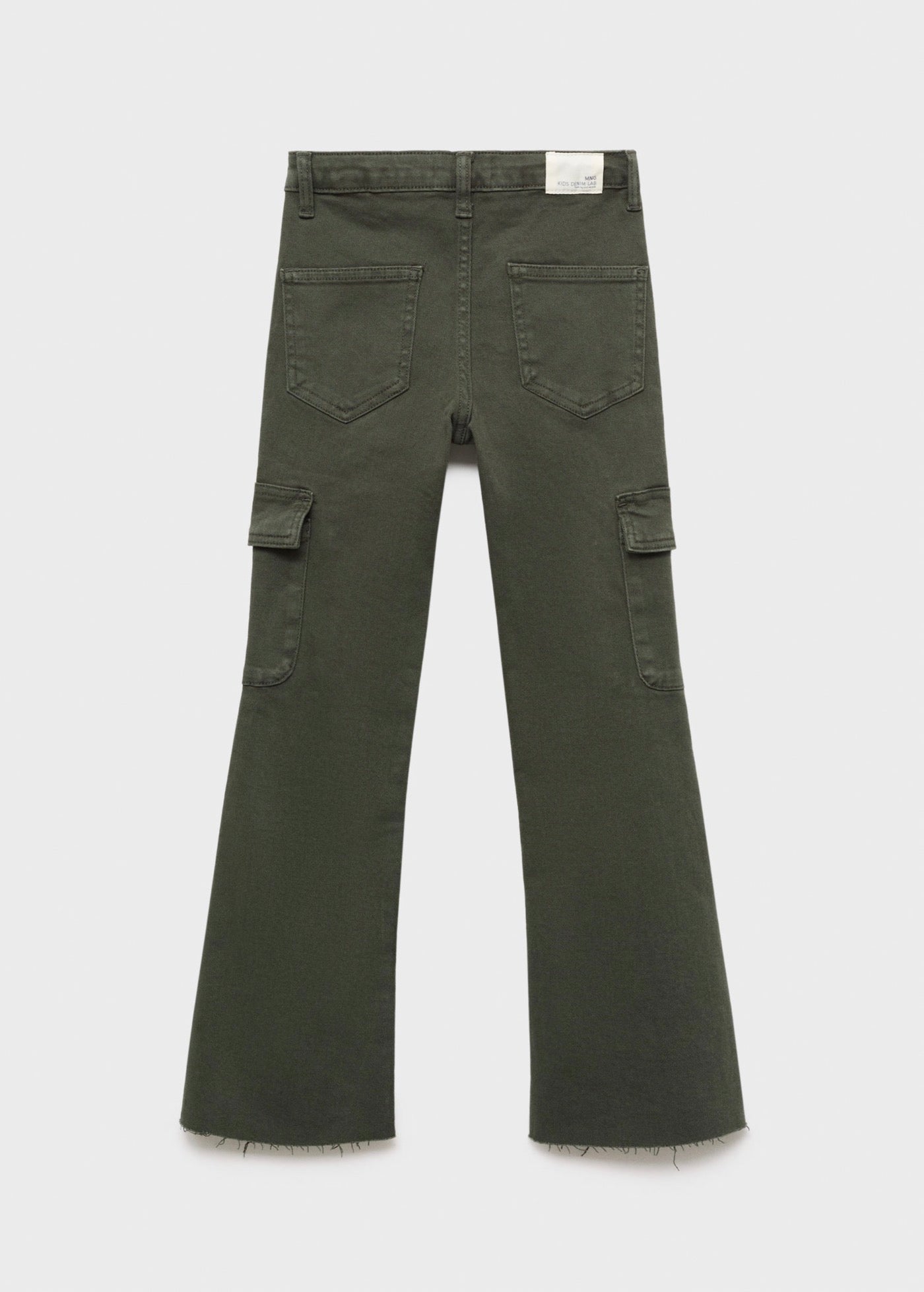 Jean Cargo Vert Forêt - Fille