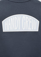 Sudadera Crew Gris Oscuro - Niño