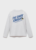 Camiseta Batlogo Gris Glaciar - Niño