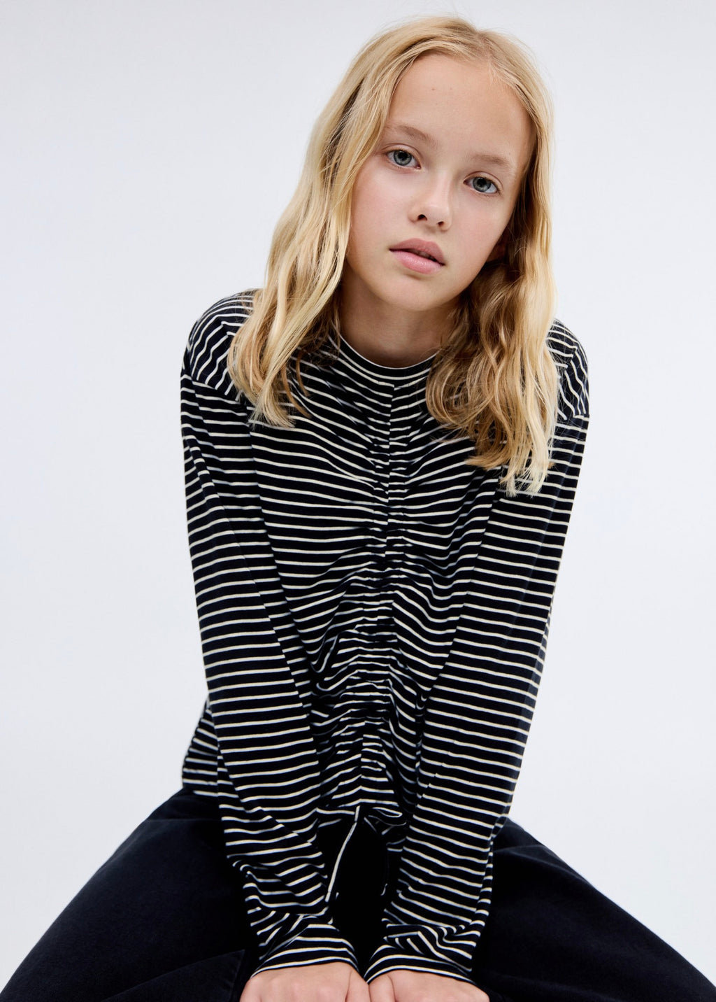 Camiseta Gatr Negro - Niña