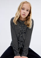 Camiseta Gatr Negro - Niña