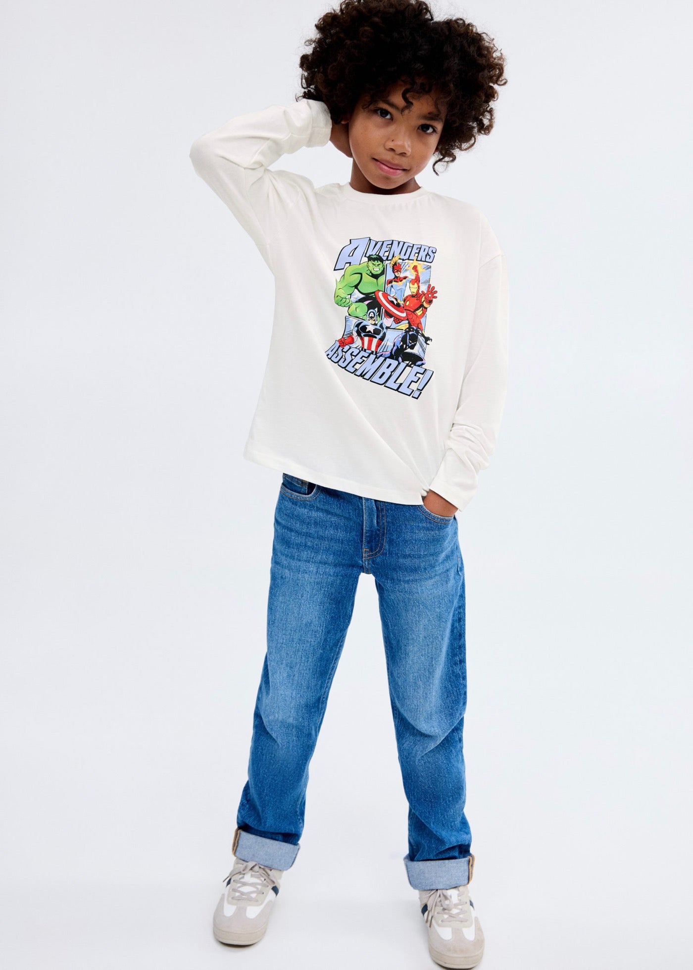 Camiseta Avemarve Blanco Roto - Niño
