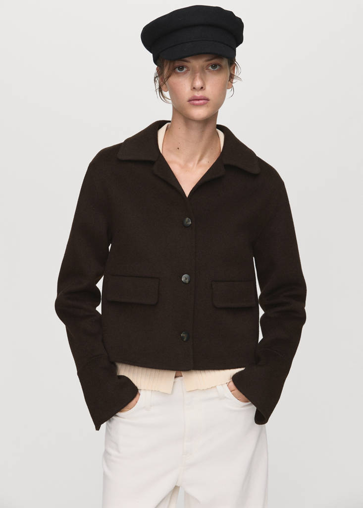 Veste Laine Boutons