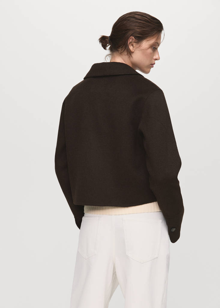 Veste Laine Boutons