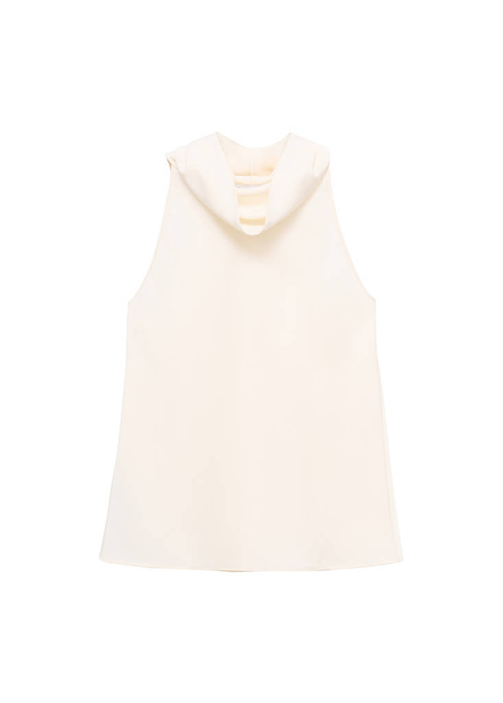 Blouse Col Drapé