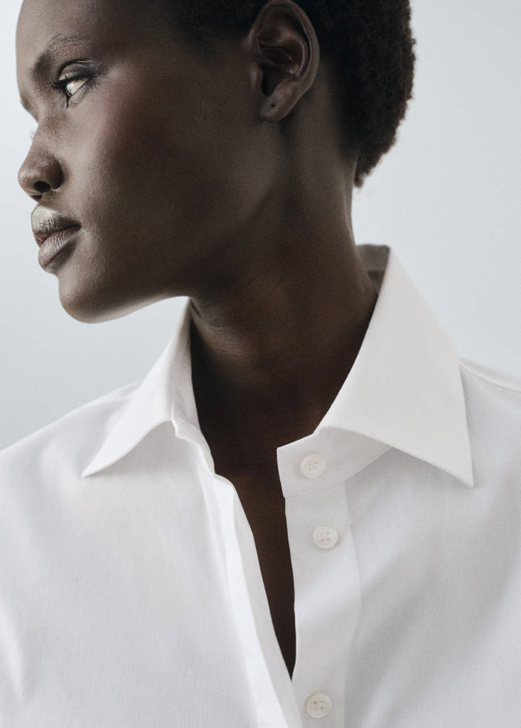 Chemise Popeline Cintrée