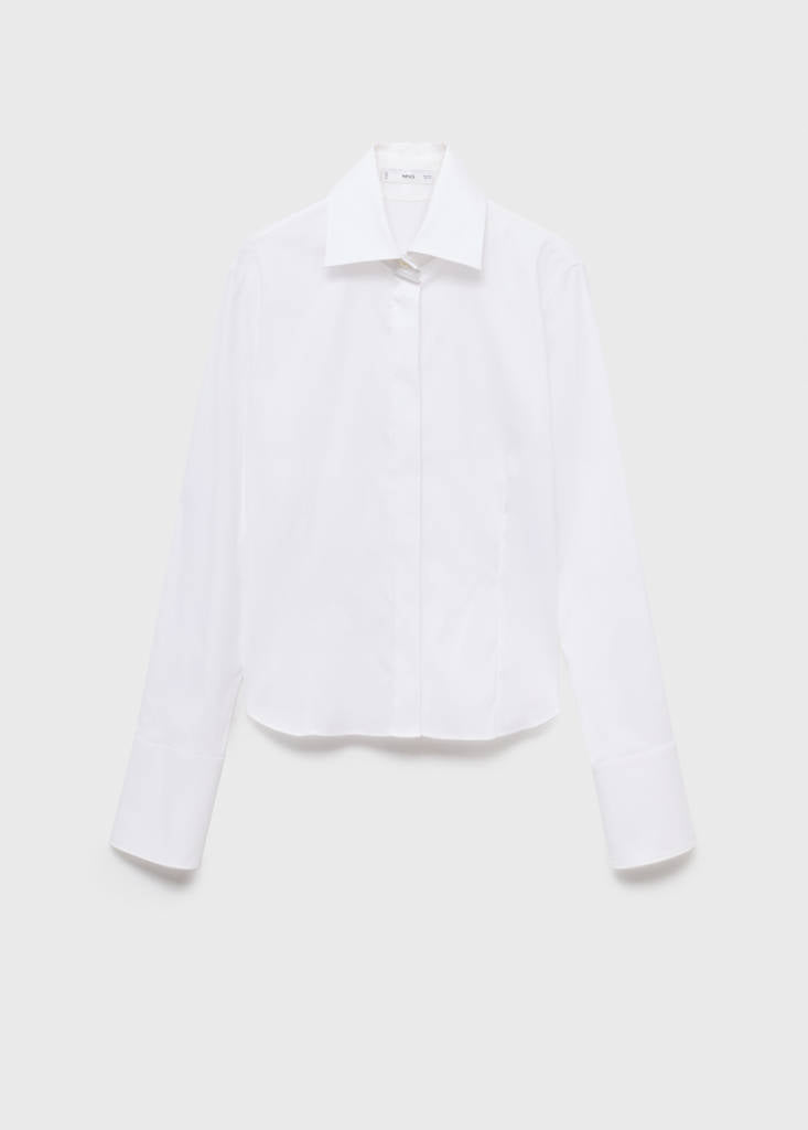 Chemise Popeline Cintrée