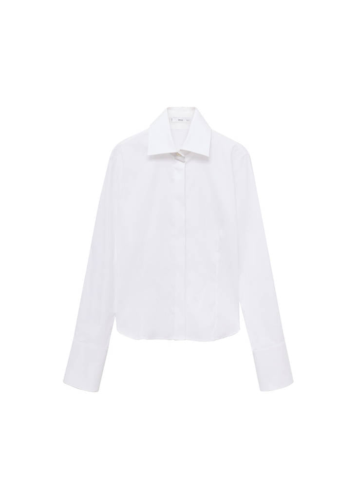 Chemise Popeline Cintrée