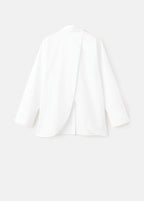Chemise Oversize Dos Croisé