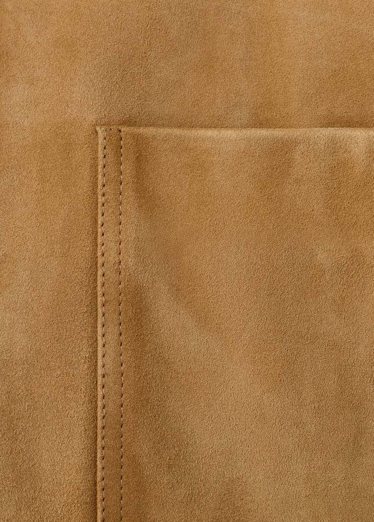 Veste Daim Boutons