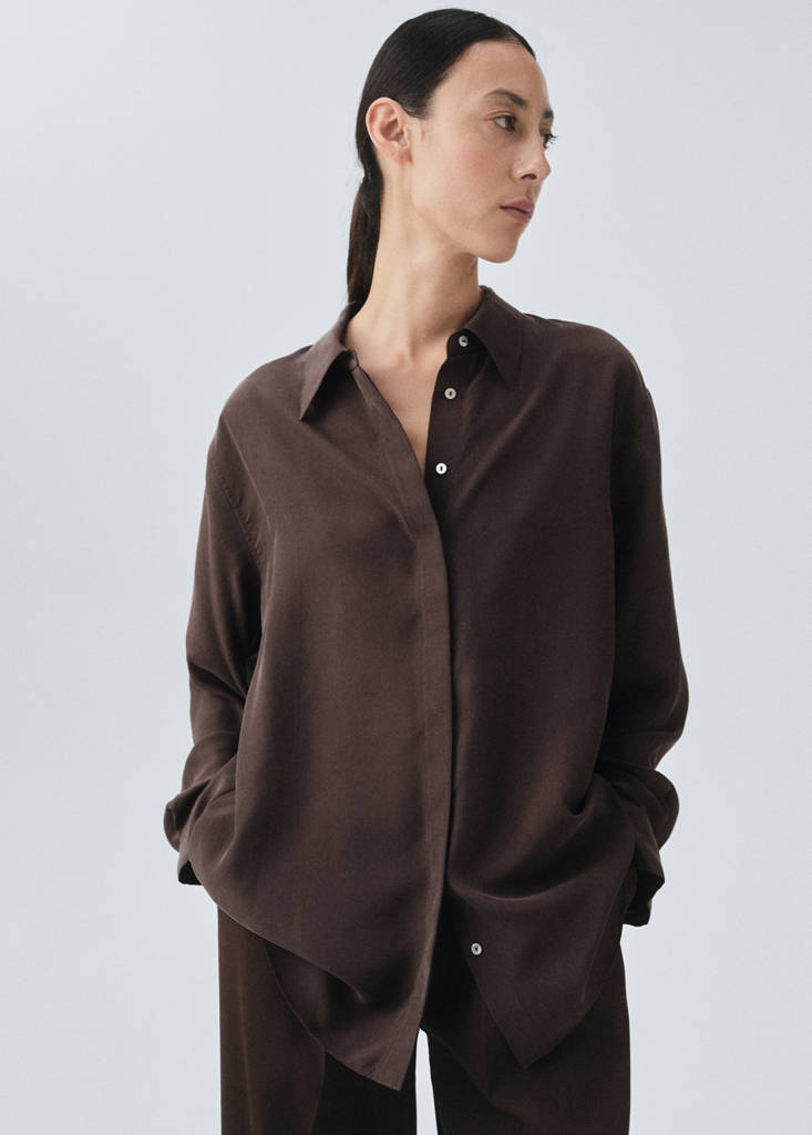 Chemise Oversize 100 % Soie