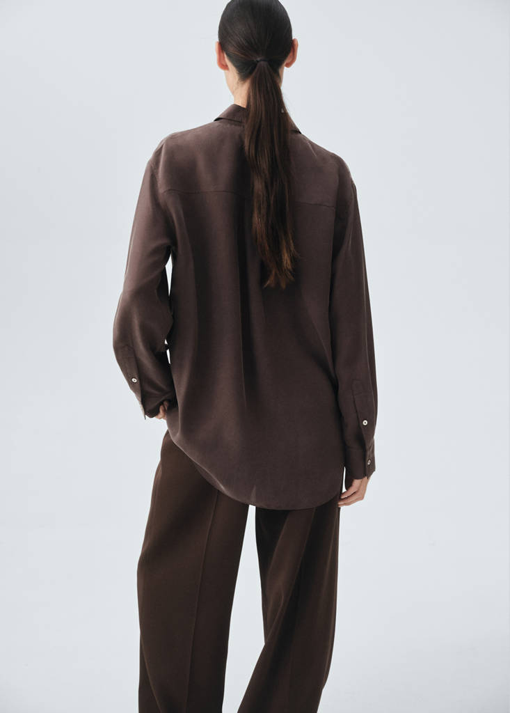 Chemise Oversize 100 % Soie