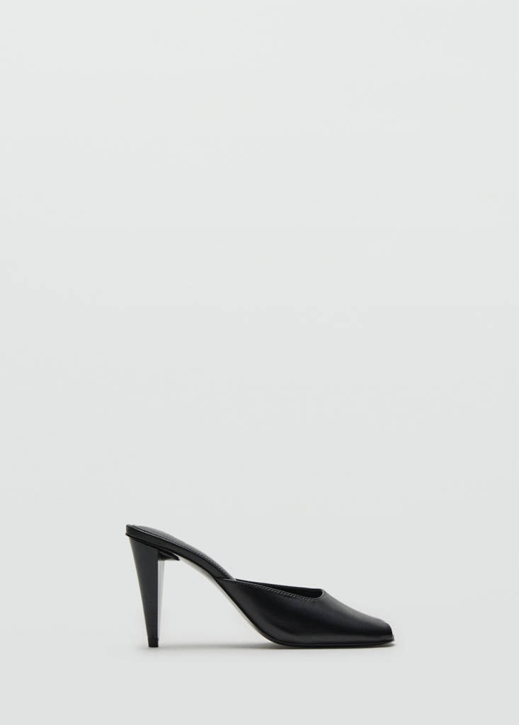Chaussures Cuir Pointues Ouvertes