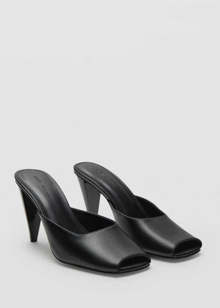 Chaussures Cuir Pointues Ouvertes