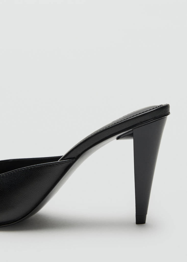 Chaussures Cuir Pointues Ouvertes