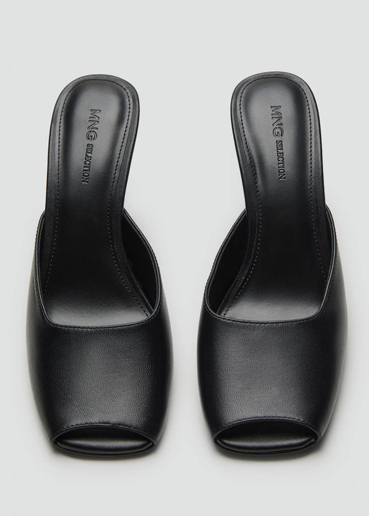 Chaussures Cuir Pointues Ouvertes