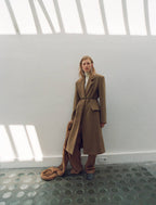 Manteau En Laine À Revers