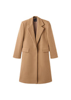 Manteau En Laine À Revers