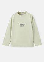 Camiseta Members Verde Pastel - Niño