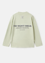 Camiseta Members Verde Pastel - Niño