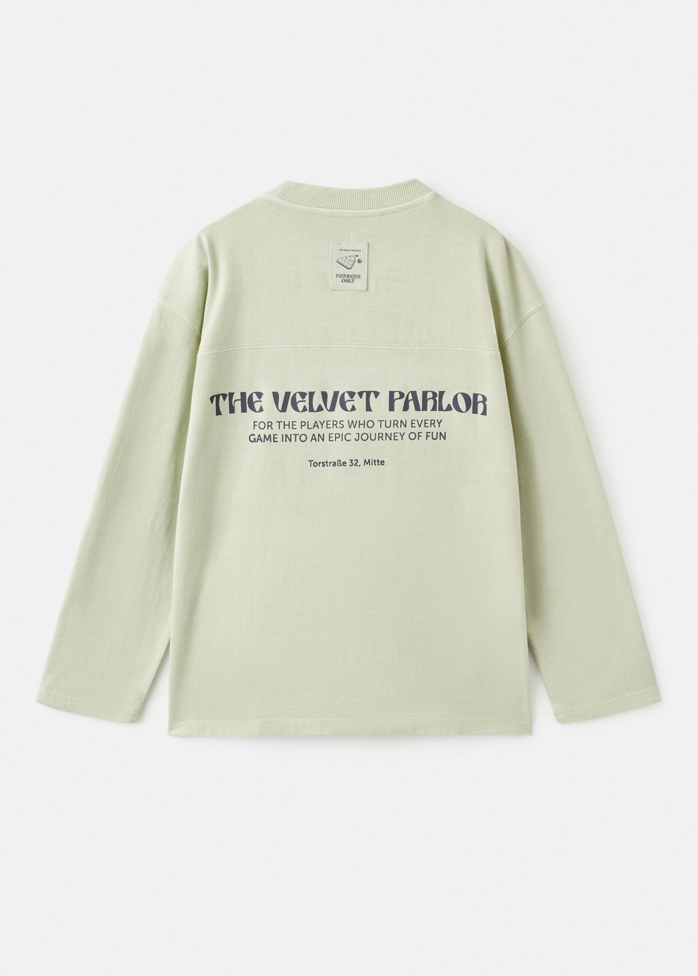 Camiseta Members Verde Pastel - Niño