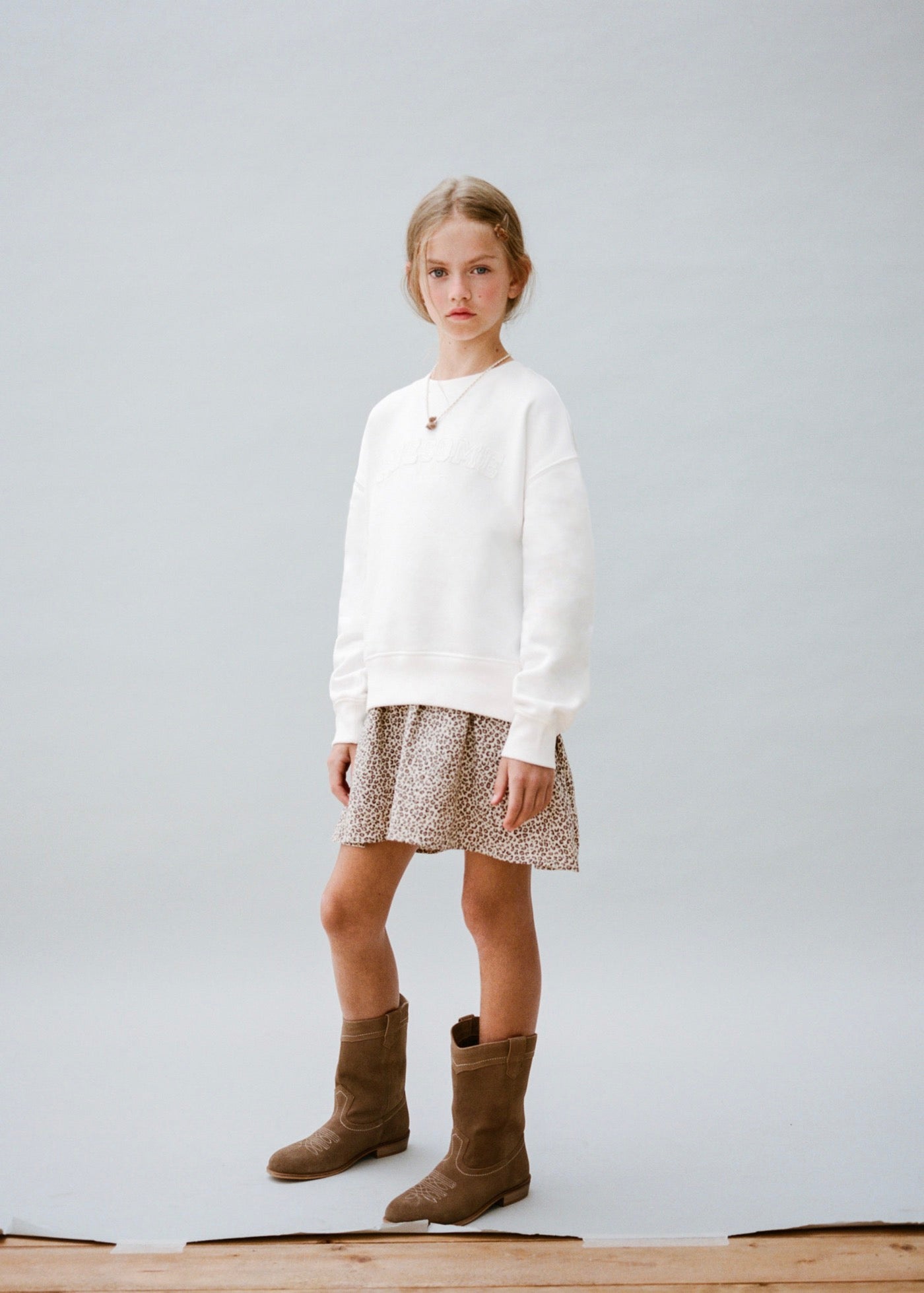 Vestido Awesome Blanco Roto - Niña