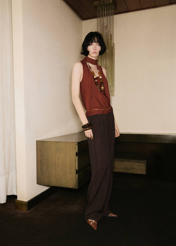 Blouse Col Foulard