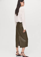 Jupe Crayon Simili-Cuir