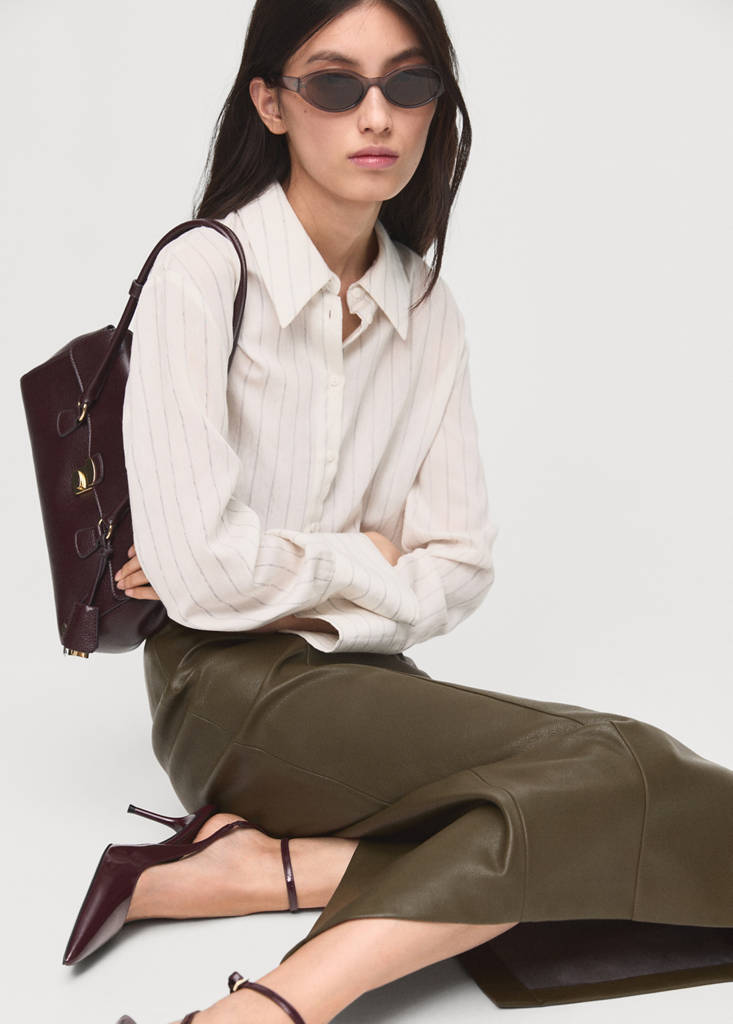 Jupe Crayon Simili-Cuir