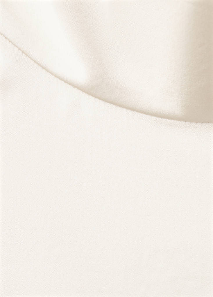 Blouse Satinée Col Roulé