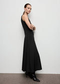 Robe Plissée Et Évasée