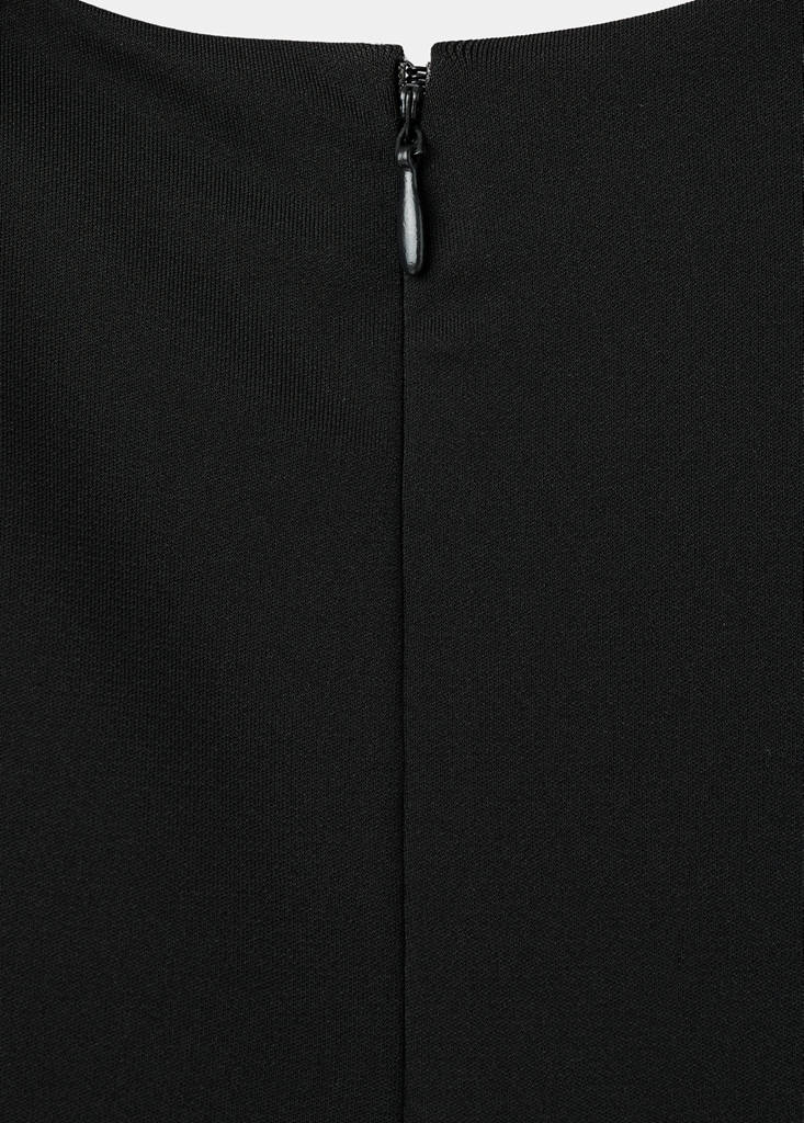 Robe Plissée Et Évasée