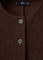 Gilet De Costume En Velours Côtelé
