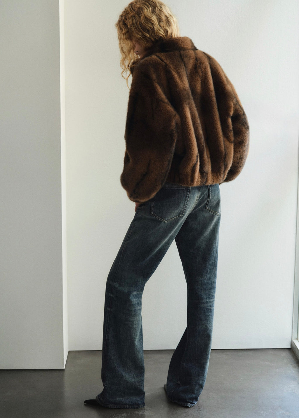 Jean Flare Taille Mi-Haute