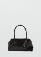 Sac Porté Épaule En Cuir Breloques