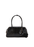 Sac Porté Épaule En Cuir Breloques