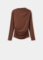 T-Shirt Drapé Cintré