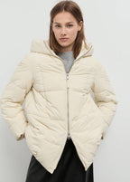 Anorak Matelassé À Capuche