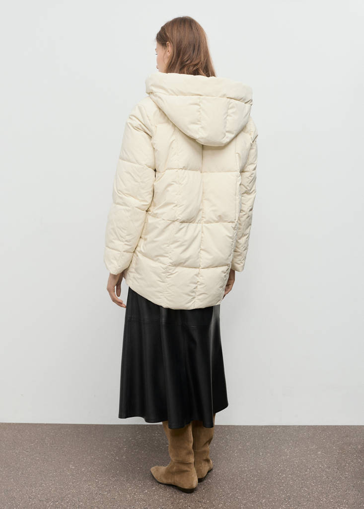 Anorak Matelassé À Capuche