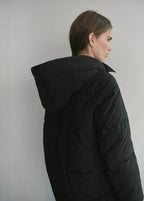Anorak Matelassé À Capuche