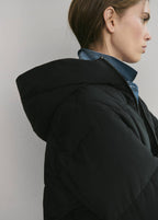 Anorak Matelassé À Capuche