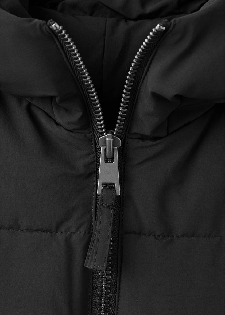 Anorak Matelassé À Capuche